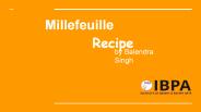 Millefeuille Recipe