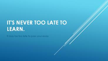 presentation player overlay