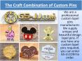 The Craft Combination of Custom Pins PowerPoint PPT Presentation