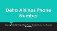 Booking Ticket at Delta Airlines Phone Number Makes Your Journey Wonderful