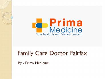 Family Care Doctor Fairfax