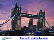 Lets see Top things to do in London