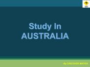 Study In Australia