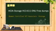HCIA-Storage H13-611-ENU dumps