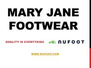 Mary Jane Footwear
