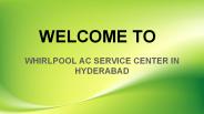 Whirlpool Ac Service Center In Hyderabad