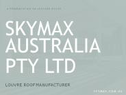 Motorised Opening Louvered Roof Systems