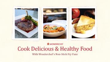 Wonderchef - Non-Stick Fry Pans