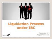 Liquidation under IBC Code PPT