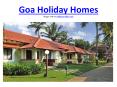 Villas in Goa PowerPoint PPT Presentation