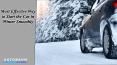 Most Effective Way to Start the Car in Winter Smoothly PowerPoint PPT Presentation