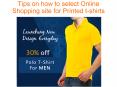 Online Shopping site for Printed t-shirts