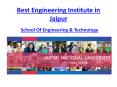Best Engineering Institute in Jaipur PowerPoint PPT Presentation