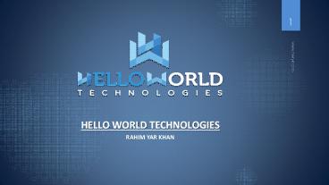 Software House in Rahim Yar Khan