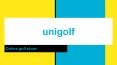 Unigolf |golfbase store |golf accessories online PowerPoint PPT Presentation