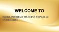 Onida Washing Machine Repair In Hyderabad PowerPoint PPT Presentation