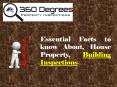 Essential Facts to know About, House Property, Building Inspections PowerPoint PPT Presentation