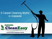 5 Carpet Cleaning Myths in Adelaide