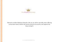 Missmadisondaneille Handmade HairAccessories