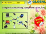 Computer Networking Equipment Email List