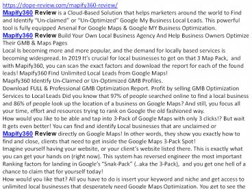 MAPIFY360 review and 2300$ bonuses