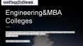 ENGINEERING & MBA COLLEGES PowerPoint PPT Presentation