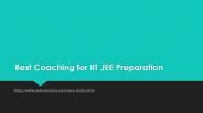 Best Coaching Institute for IIT JEE in Gurgaon