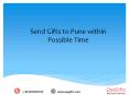 Send Gifts to Pune within Possible Time PowerPoint PPT Presentation