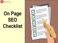 On Page SEO Checklist PowerPoint PPT Presentation