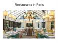 Restaurants in Paris PowerPoint PPT Presentation