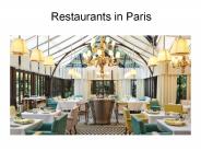 Restaurants in Paris