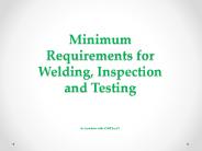 Welding procedure and performance Qualification
