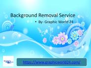 Background Removal Service