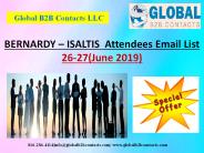 Bernardy – Isaltis Attendees Email List