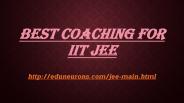 Best Coaching for IIT JEE