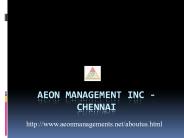 Aeon Management Inc Chennai Velachery (((Reviews)))*&^