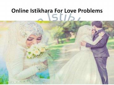 Online Istikhara For Love Problems