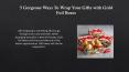 5 Gorgeous Ways To Wrap Your Gifts with Gold Foil Boxes PowerPoint PPT Presentation