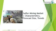 Sulfur Mining Global Market Report 2019