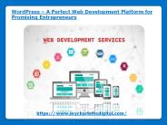 WordPress - A Perfect Web Development Platform