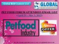 PET FOOD FORUM ATTENDEEs email LIST PowerPoint PPT Presentation
