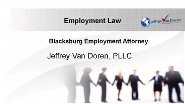 Blacksburg Employment Attorney