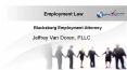 Blacksburg Employment Attorney PowerPoint PPT Presentation