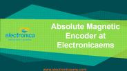 Absolute magnetic encoder at Electronicaems