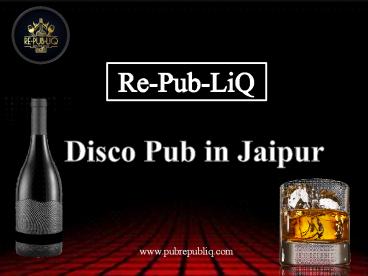 Disco pub in Jaipur