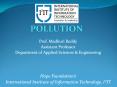 What is Pollution - Department of Applied Science and Engineering PowerPoint PPT Presentation