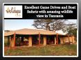 Excellent Game Drives and Boat Safaris with amazing wildlife view in Tanzania PowerPoint PPT Presentation