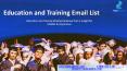Education and Training Email List | Training Industry Database PowerPoint PPT Presentation