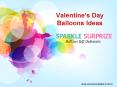 Saprkle Surprize Velentine Balloon PowerPoint PPT Presentation