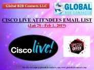 CISCO LIVE ATTENDEES EMAIL LIST
